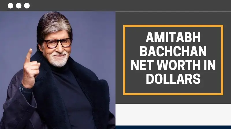 Amitabh Bachchan Net Worth in Dollars